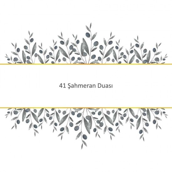41 Şahmeran Duası 41 Şahmeran Duası - Güçlü ve Etkili Dua