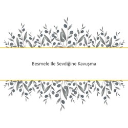 Besmele Ile Sevdiğine Kavuşma