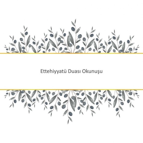 Ettehiyyatü Duası Okunuşu Ettehiyyatü Duası Okunuşu - Güçlü ve Etkili Dua