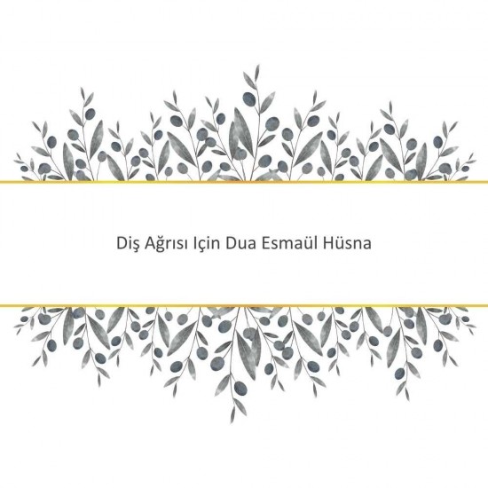 Diş Ağrısı Için Dua Esmaül Hüsna Diş Ağrısı Için Dua Esmaül Hüsna - Güçlü ve Etkili Dua