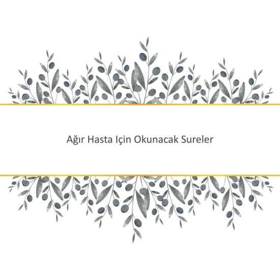 Ağır Hasta Için Okunacak Sureler Ağır Hasta Için Okunacak Sureler - Güçlü ve Etkili Dua