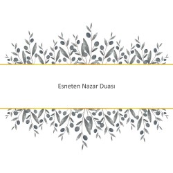 Esneten Nazar Duası