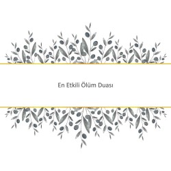 En Etkili Ölüm Duası