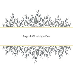 Başarılı Olmak Için Dua
