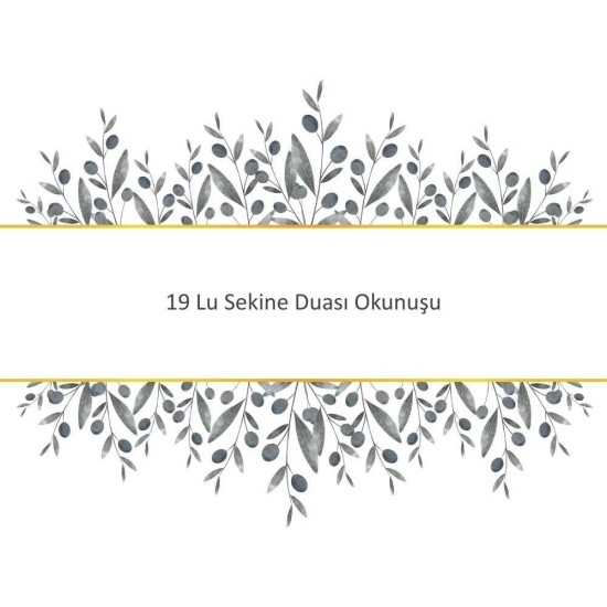 19 Lu Sekine Duası Okunuşu 19 Lu Sekine Duası Okunuşu - Güçlü ve Etkili Dua