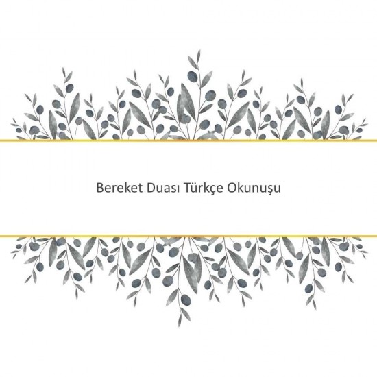 Bereket Duası Türkçe Okunuşu Bereket Duası Türkçe Okunuşu - Güçlü ve Etkili Dua