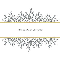 7 Mübinli Yasin Okuyanlar