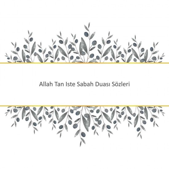 Allah Tan Iste Sabah Duası Sözleri Allah Tan Iste Sabah Duası Sözleri - Güçlü ve Etkili Dua