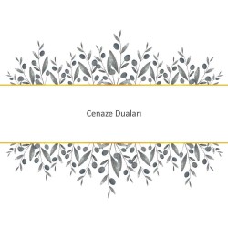 Cenaze Duaları