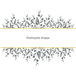 Ettehiyyatü Arapça