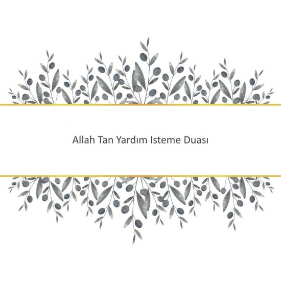 Allah Tan Yardım Isteme Duası Allah Tan Yardım Isteme Duası - Güçlü ve Etkili Dua