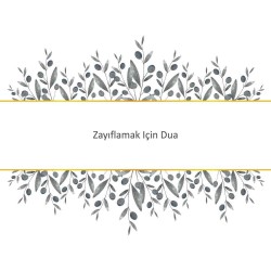 Zayıflamak Için Dua