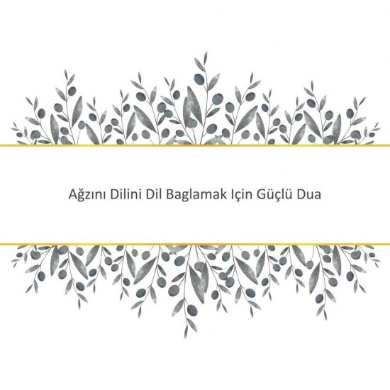 Ağzını Dilini Dil Baglamak Için Güçlü Dua Ağzını Dilini Dil Baglamak Için Güçlü Dua - Güçlü ve Etkili Dua