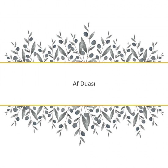 Af Duası Af Duası - Güçlü ve Etkili Dua