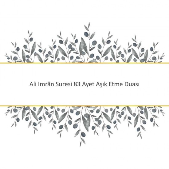 Ali Imrân Suresi 83 Ayet Aşık Etme Duası Ali Imrân Suresi 83 Ayet Aşık Etme Duası - Güçlü ve Etkili Dua