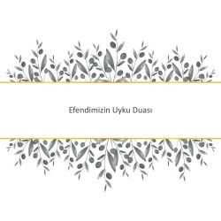 Efendimizin Uyku Duası