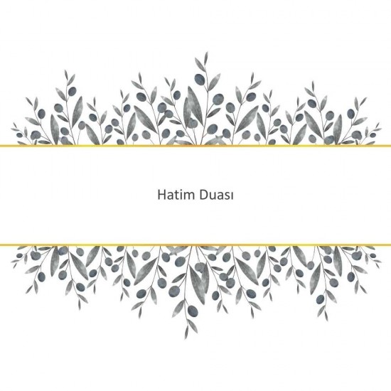 Hatim Duası Hatim Duası - Güçlü ve Etkili Dua