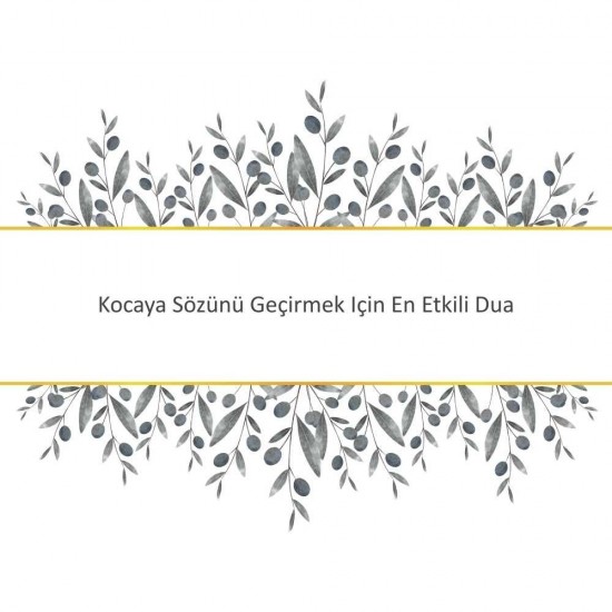 Kocaya Sözünü Geçirmek Için En Etkili Dua - Güçlü ve Etkili Dua