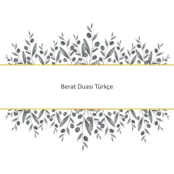 Berat Duası Türkçe