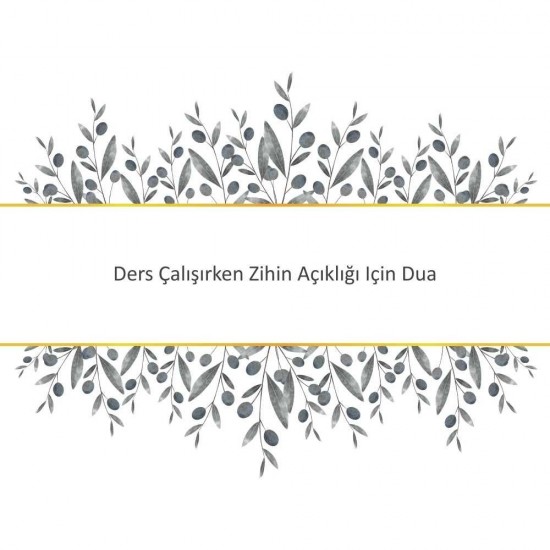 Ders Çalışırken Zihin Açıklığı Için Dua Ders Çalışırken Zihin Açıklığı Için Dua - Güçlü ve Etkili Dua