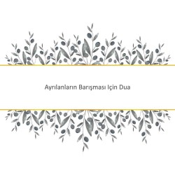Ayrılanların Barışması Için Dua