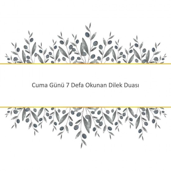 Cuma Günü 7 Defa Okunan Dilek Duası Cuma Günü 7 Defa Okunan Dilek Duası - Güçlü ve Etkili Dua