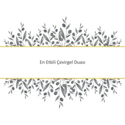 En Etkili Çevirgel Duası