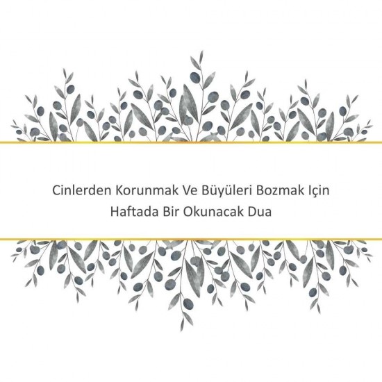 Cinlerden Korunmak Ve Büyüleri Bozmak Için Haftada Bir Okunacak Dua Cinlerden Korunmak Ve Büyüleri Bozmak Için Haftada Bir Okunacak Dua - Güçlü ve Etkili Dua
