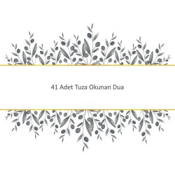41 Adet Tuza Okunan Dua