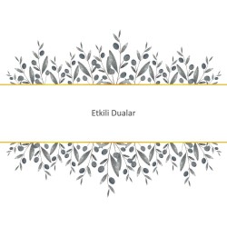 Etkili Dualar