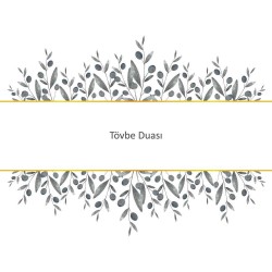 Tövbe Duası