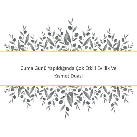 Cuma Günü Yapıldığında Çok Etkili Evlilik Ve Kısmet Duası Cuma Günü Yapıldığında Çok Etkili Evlilik Ve Kısmet Duası - Güçlü ve Etkili Dua
