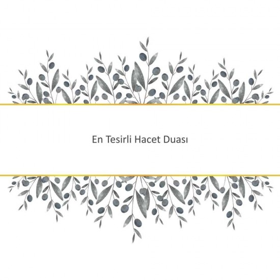 En Tesirli Hacet Duası En Tesirli Hacet Duası - Güçlü ve Etkili Dua