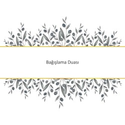 Bağışlama Duası
