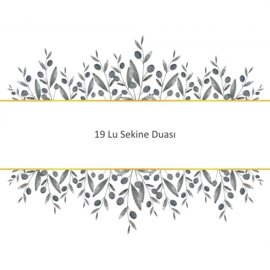 19 Lu Sekine Duası 19 Lu Sekine Duası - Güçlü ve Etkili Dua