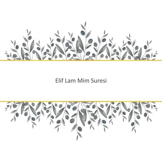 Elif Lam Mim Suresi Elif Lam Mim Suresi - Güçlü ve Etkili Dua